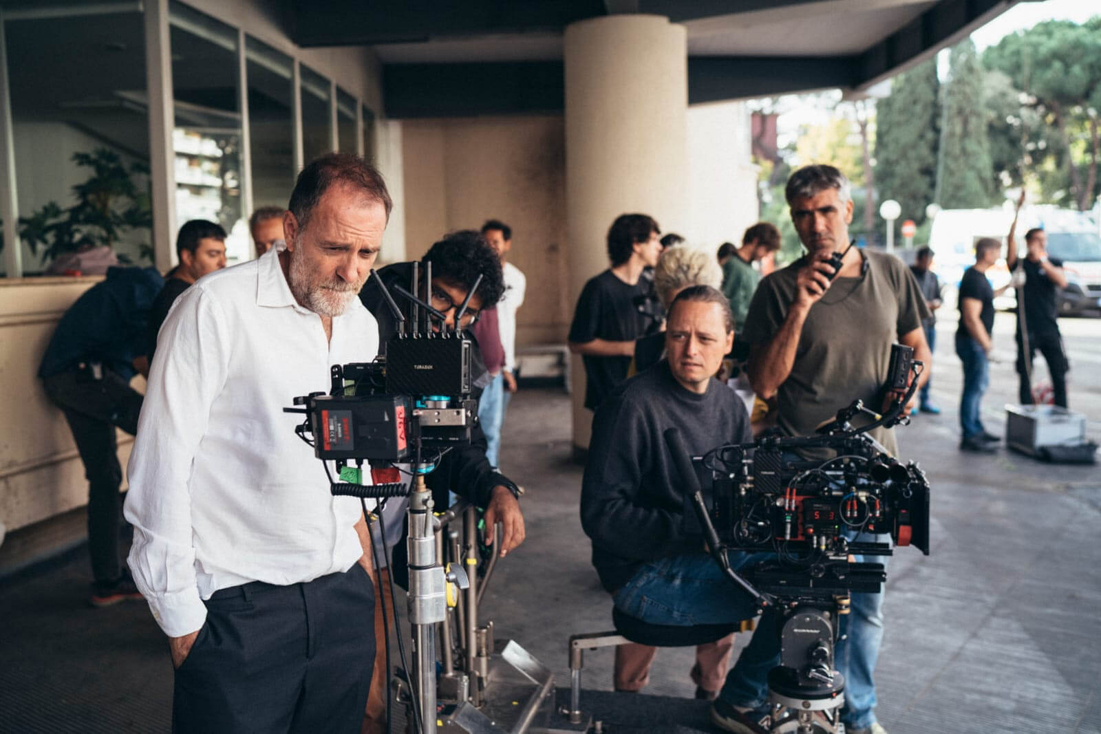 Valerio Mastandrea, regista del film Nonostante - foto di Matteo Graia