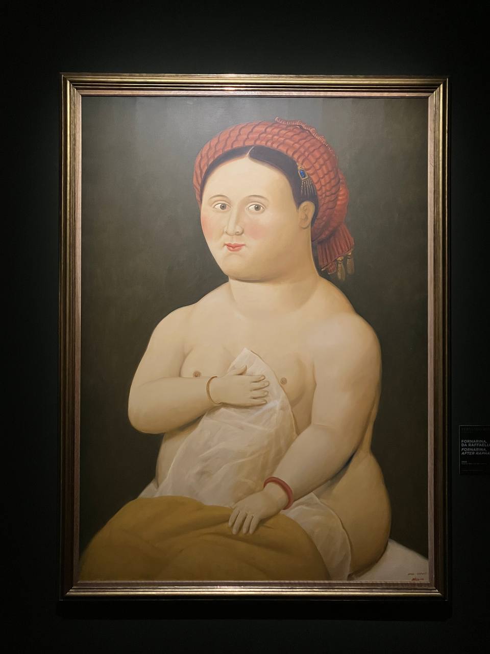 Fornarina, da Raffaello (2008). Foto di Alessandro Turillo