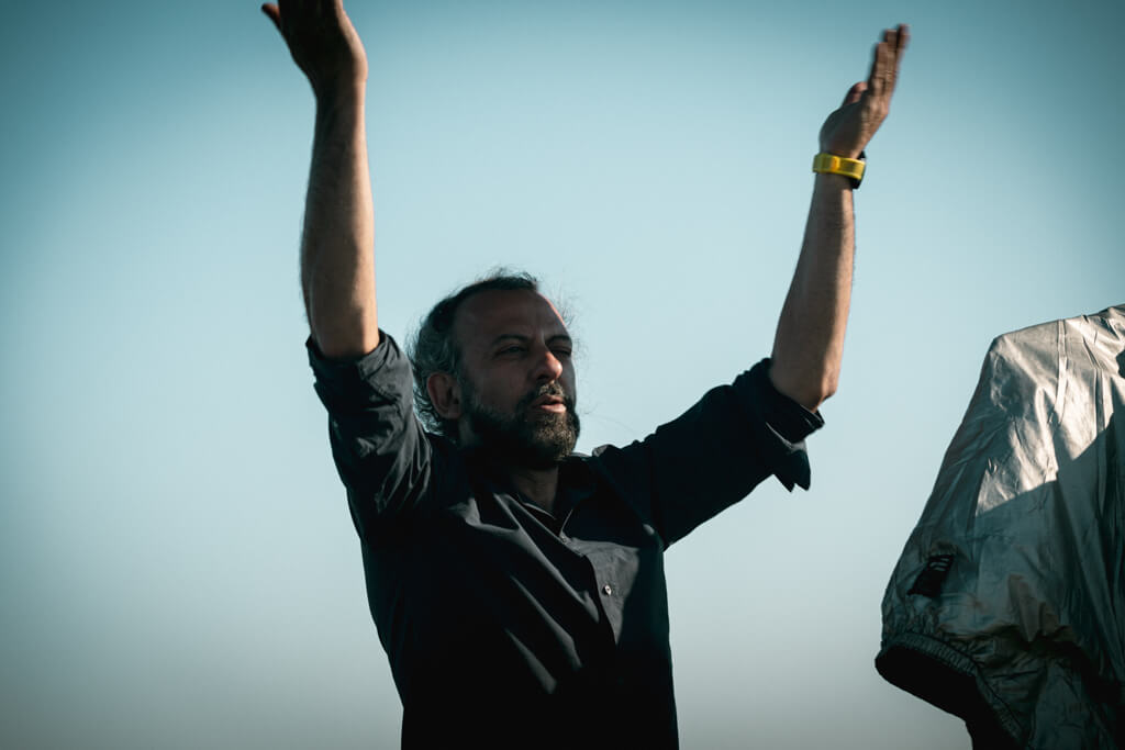 il regista Simone Aleandri