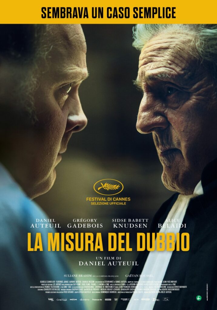 La misura del dubbio, film di Daniel Auteuil poster