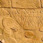 Carvings at Göbekli Tepe are thought to represent the world's oldest calendar. Credits: Dr Martin Sweatman