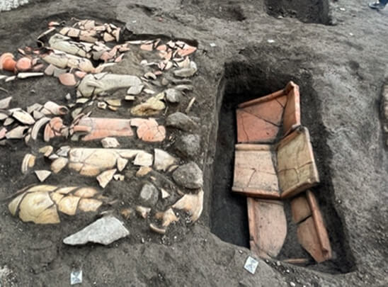 Pompei Via Fucci necropoli preromana