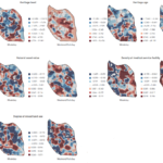 Spatio-temporal differentiation of the impact of five HUL characteristics on public sentiments. © Wanchen Sang, Tuo Shi, Yunuo Zheng