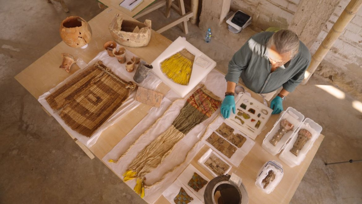 L'archeologo Peter Eeckhout, Pachacamac. Foto ©TSVP
