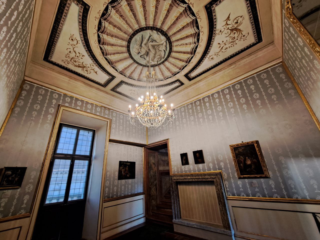 Camera di Leda a Palazzo Ducale Mantova. Foto di Giuseppe Fraccalvieri