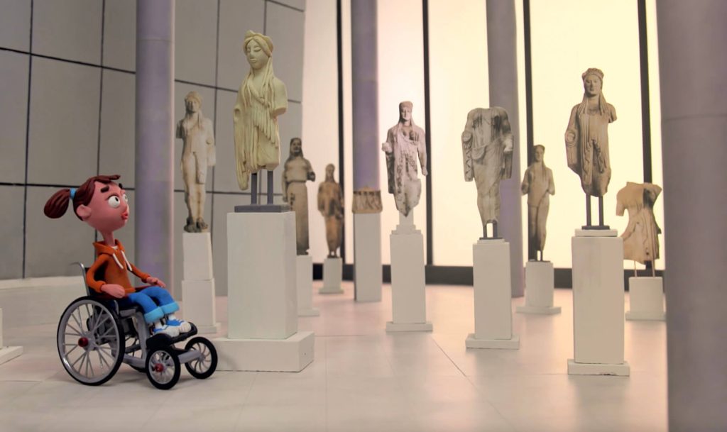 Gegone, inside the Museum. Kore (Gegone, dentro al Museo. Kore), cortometraggio animato di Joan Zhonga
