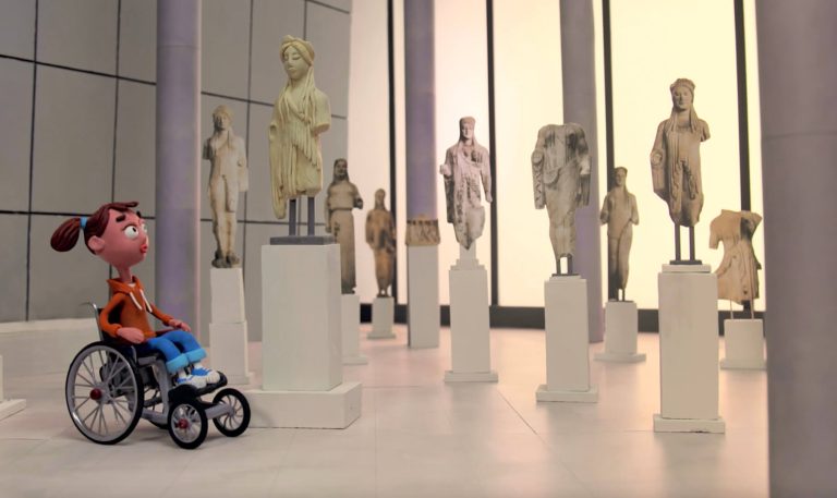 Gegone, inside the Museum. Kore (Gegone, dentro al Museo. Kore), cortometraggio animato di Joan Zhonga