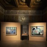 Installation view Picasso a Palazzo Te. Poesia e Salvezza © Succession Picasso by SIAE 2024 - Foto Gian Maria Pontiroli