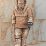 Ice Age teens Upper Paleolithic Reconstruction of Romito 2, a 16-year-old teenager with a form of dwarfism who lived 11,000 years ago in southern Italy. Illustration: Olivier Graveleau