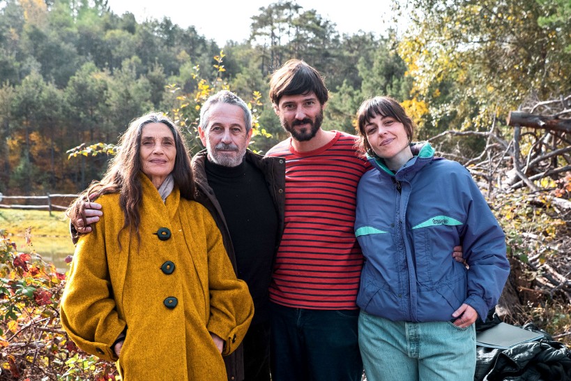 Da sinistra Ángela Molina, Alfredo Castro, il regsita Carlos Marques-Marcet e Mònica Almirall