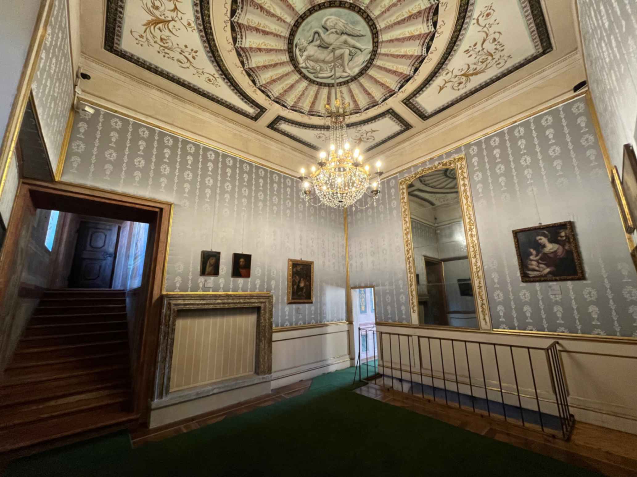 Palazzo Ducale di Mantova camera di Leda