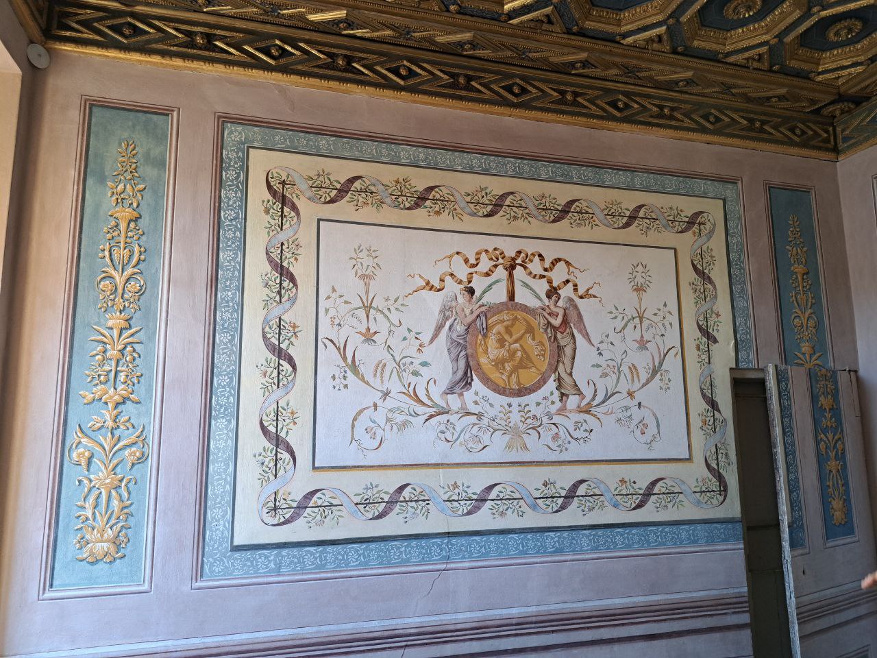 la cosiddetta Stufetta a Palazzo Ducale Mantova. Foto di Giuseppe Fraccalvieri