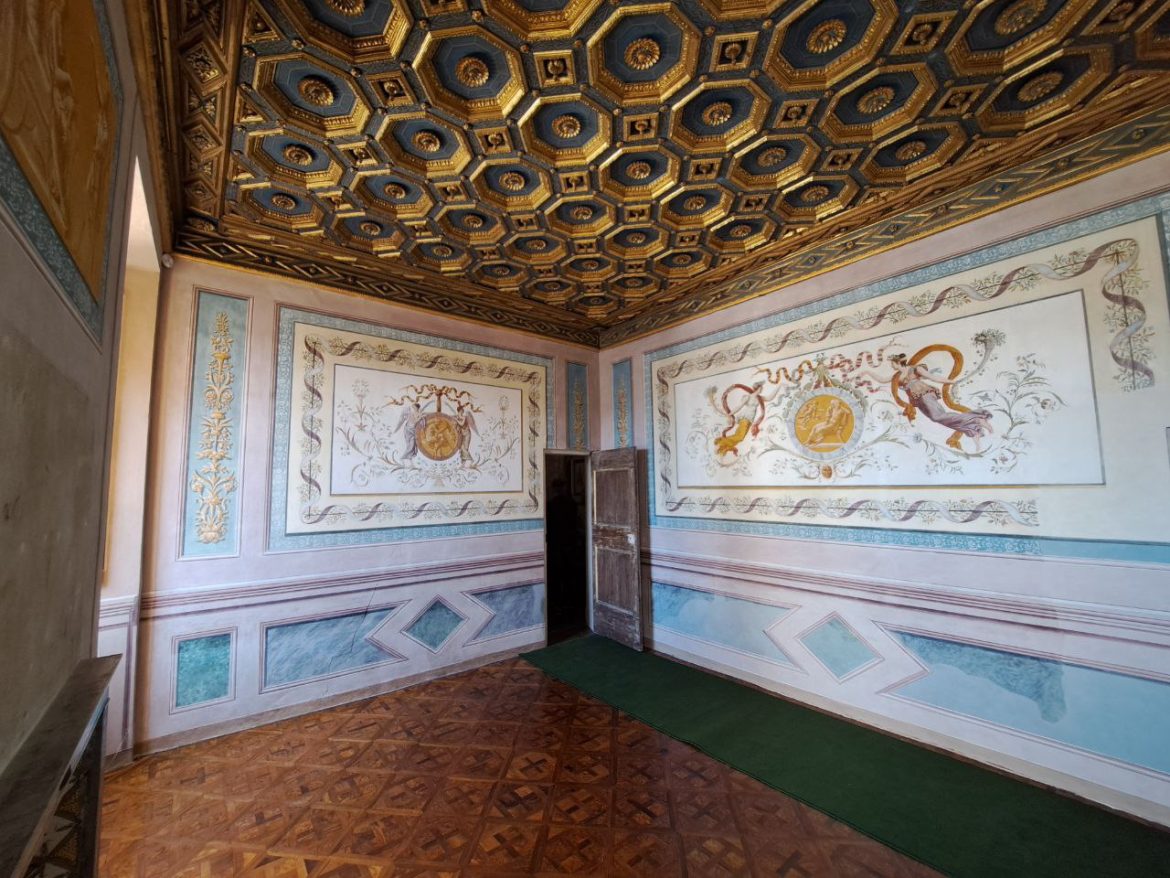 la cosiddetta Stufetta a Palazzo Ducale Mantova. Foto di Giuseppe Fraccalvieri