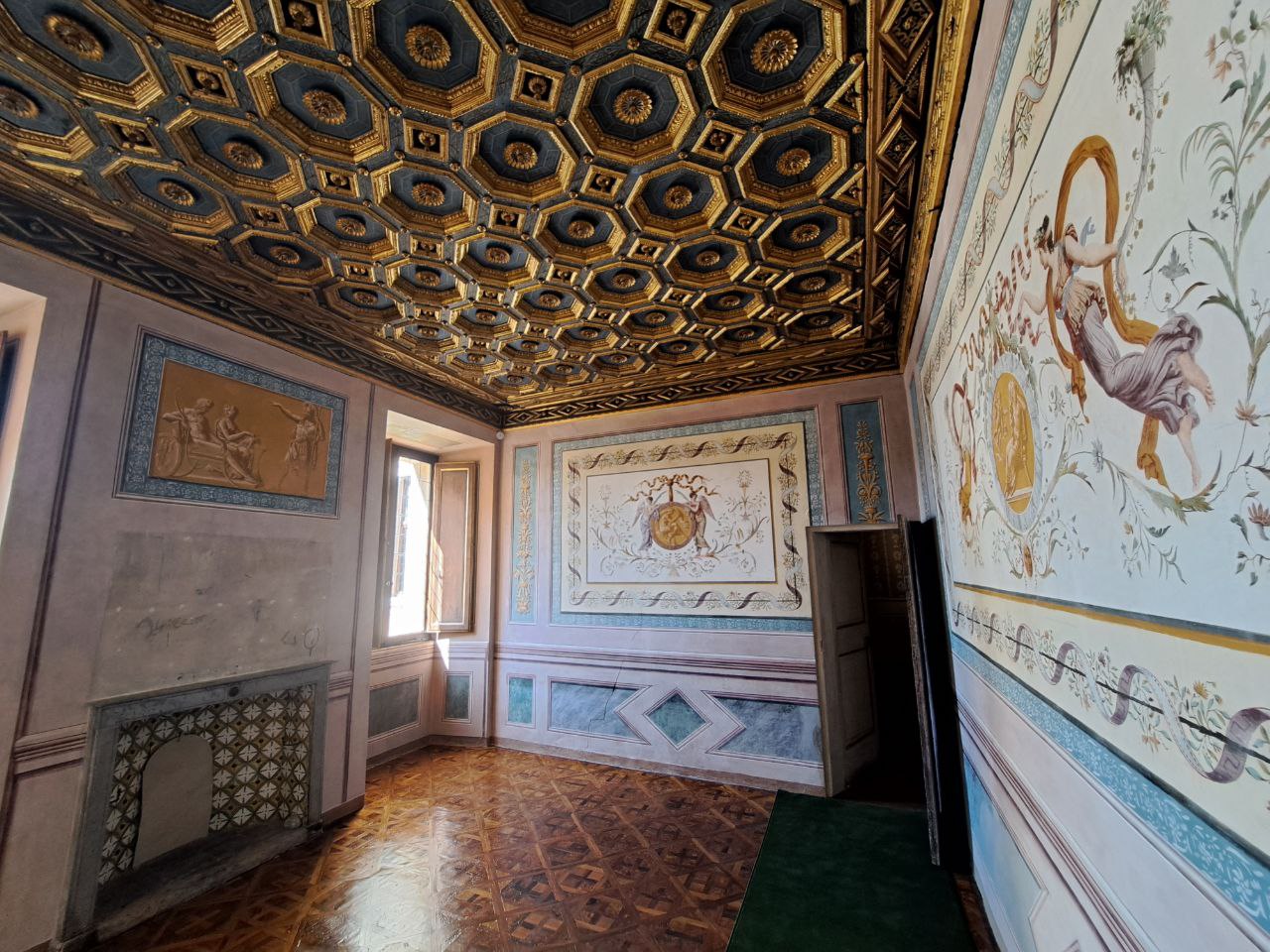 la cosiddetta Stufetta a Palazzo Ducale Mantova. Foto di Giuseppe Fraccalvieri