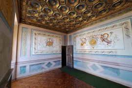 la cosiddetta Stufetta a Palazzo Ducale Mantova. Foto di Giuseppe Fraccalvieri
