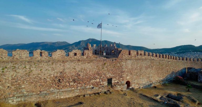 Through the legend that I live in. The timeless beat of Mytilene castle