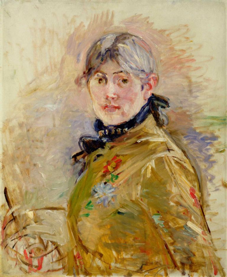 Berthe Morisot Autoritratto 1885 Olio su tela Parigi, musée Marmottan Monet, legs Annie Rouart, 1993. lnv. 6022
