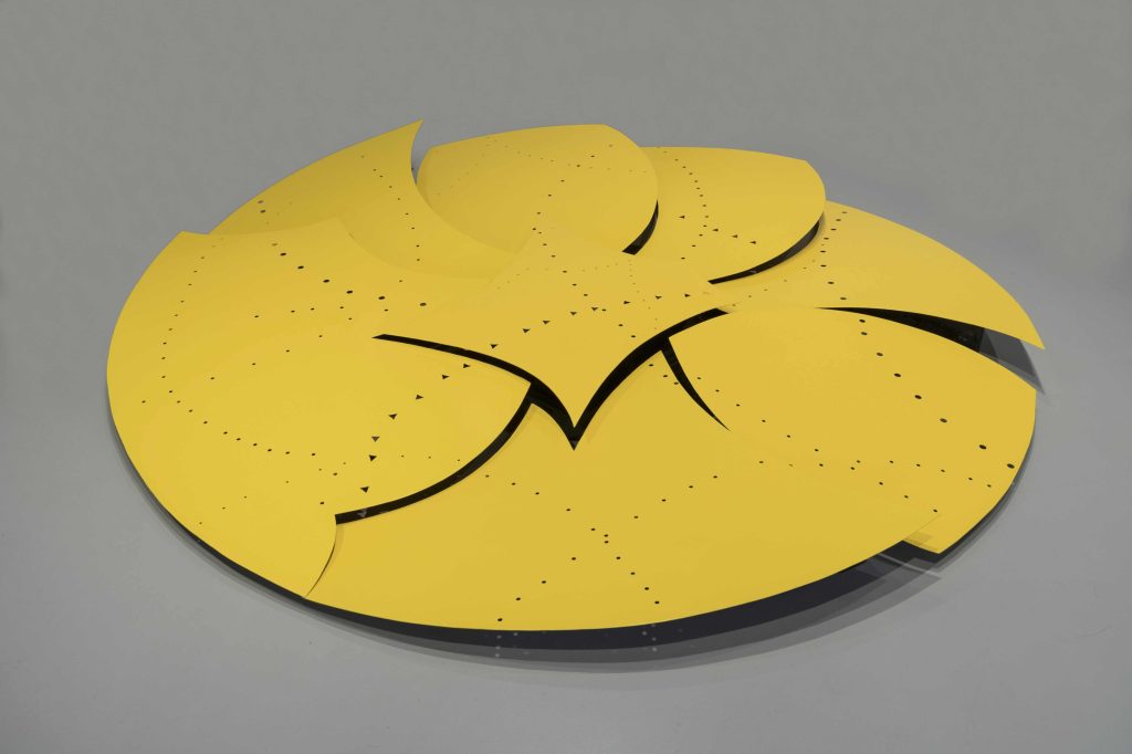 Lucio Fontana Rosario di Santa Fe (Argentina), 1899 - Comabbio (VA), 1968 Concetto spaziale, 1952 Otto elementi in ferro verniciato Acquisto dall’artista, Milano, 1965 S/300