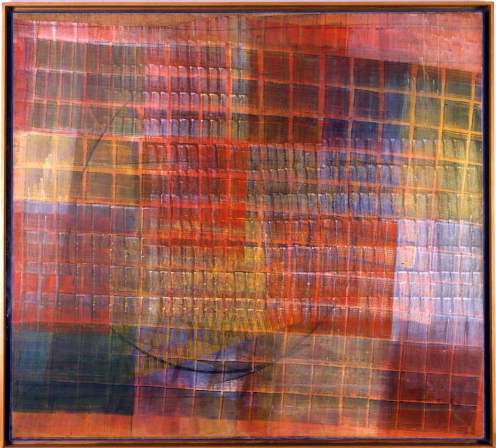 Tancredi (Tancredi Parmeggiani) Feltre, 1927 - Roma, 1964 A proposito di Venezia, 1958 Tempera su carta intelata Fondazione per l’Arte Moderna e Contemporanea CRT - in comodato alla GAM - Galleria Civica d’Arte Moderna e Contemporanea di Torino CRT/27
