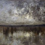 Alfredo Cesare Reis Freire de Andrade Lisbona, 1839 - Genova, 1915 Castelfusano (Temporale sulla palude di Castelfusano), 1867 circa Olio su tela Dono di Ruy de Andrade, Torino, 1931 P/1024