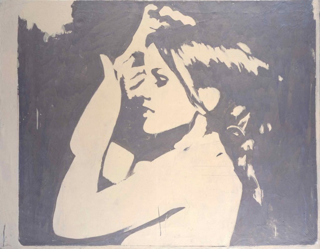 Giosetta Fioroni Roma, 1932 La ragazza della TV, 1964 Smalto su tela Dono dell’artista, Roma, 1967 MS/231