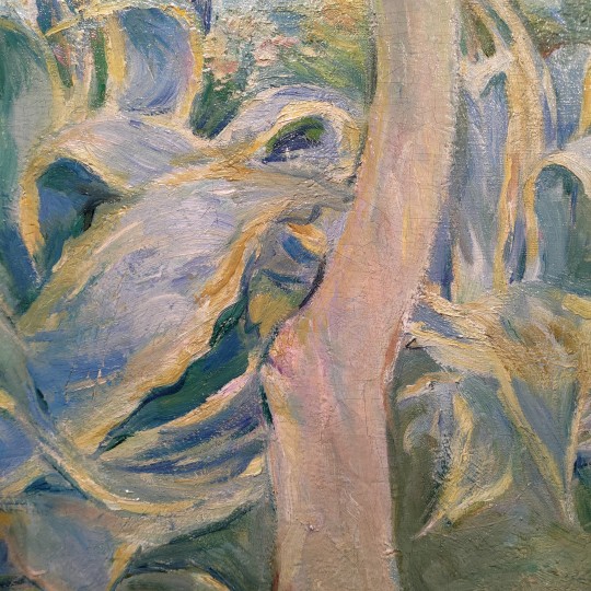 Berthe Morisot, Les Aloès, Cimiez (1895). Foto di Chiara Zoia