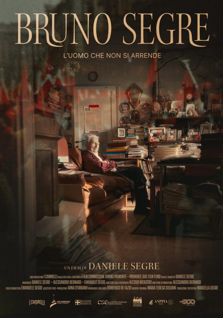 Bruno Segre. L’uomo che non si arrende, documentario di Daniele Segre la locandina