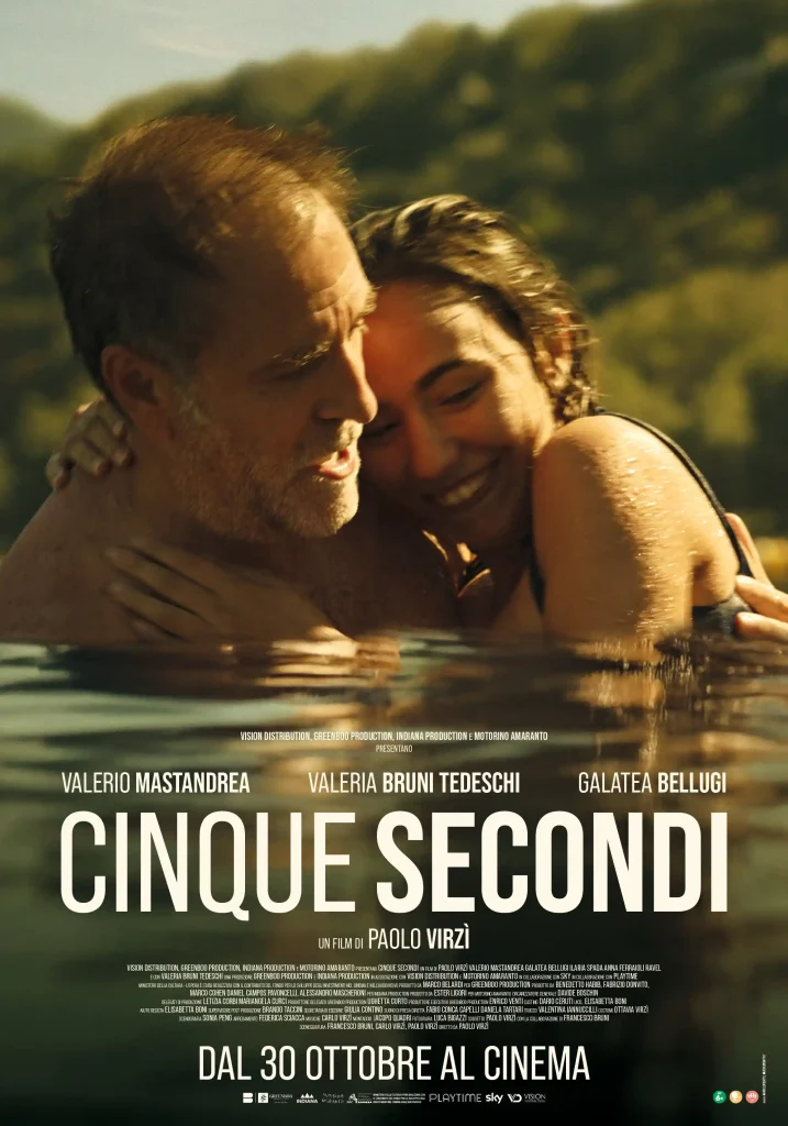 il poster di Cinque secondi, film di Paolo Virzì