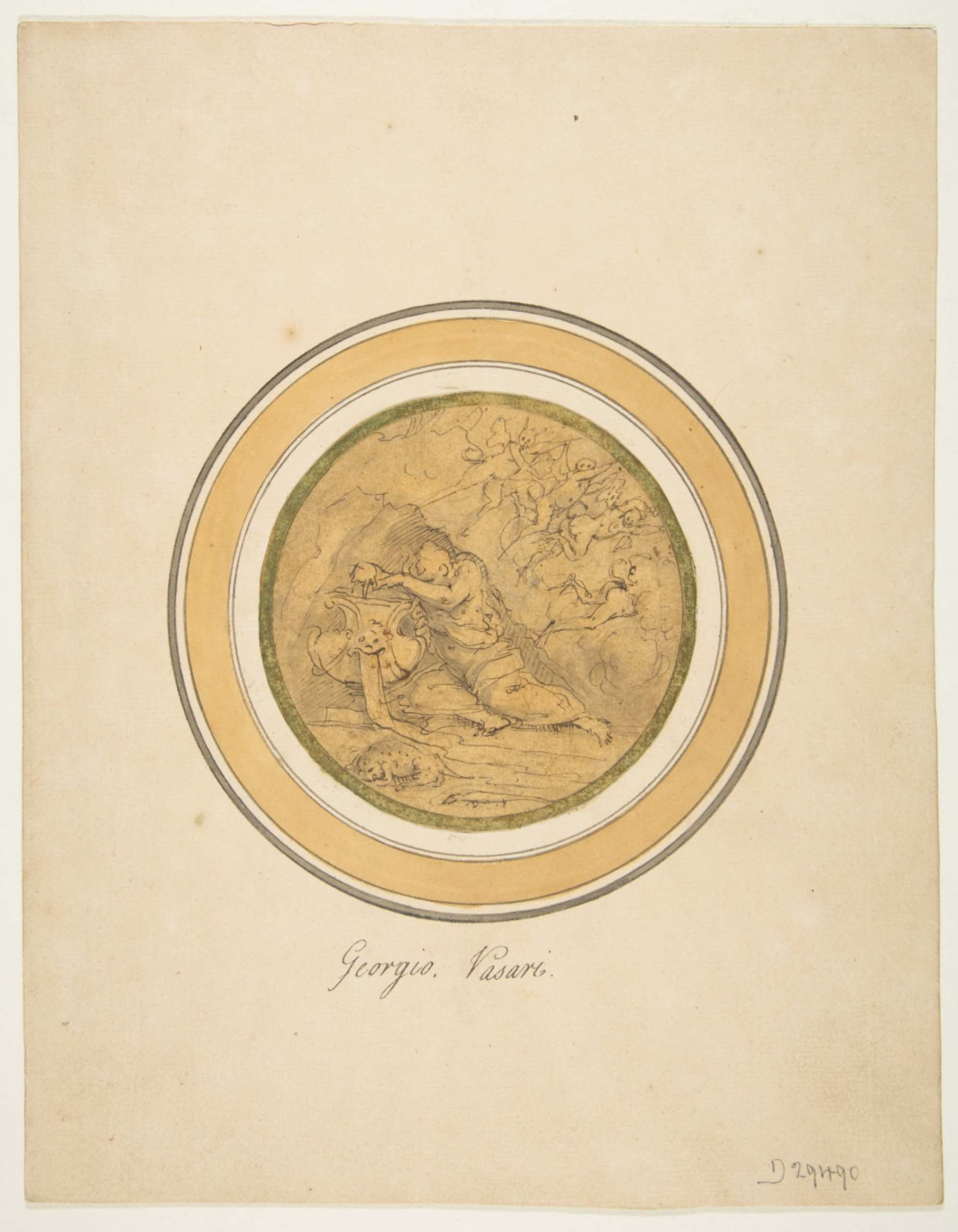 Giorgio Vasari - Allegory of Forgetfulness - THE MET - 67.95.3 -