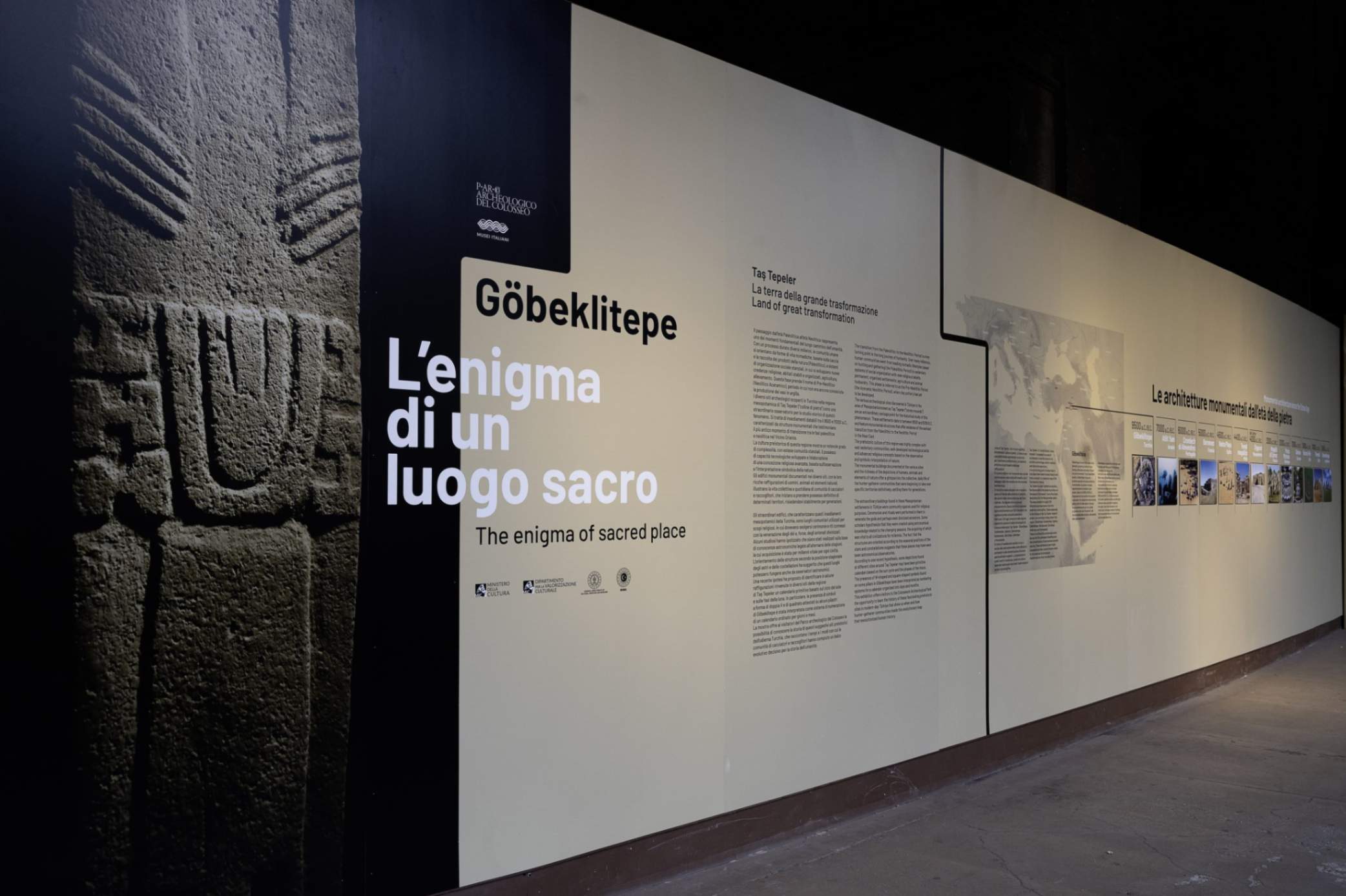 Göbeklitepe: L'enigma di un luogo sacro, la mostra al Colosseo