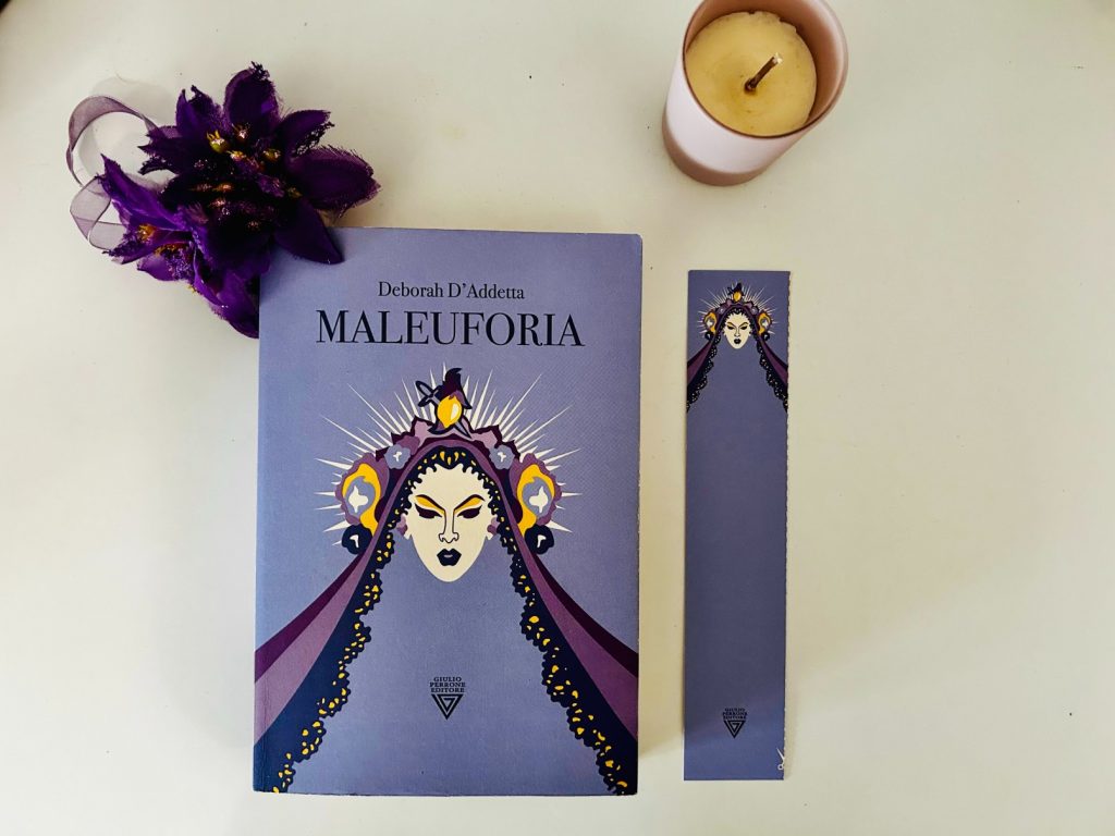 la copertina del romanzo Maleuforia, di Deborah D’Addetta, edito da Giulio Perrone Editore (2024). Foto di Francesca Barracca