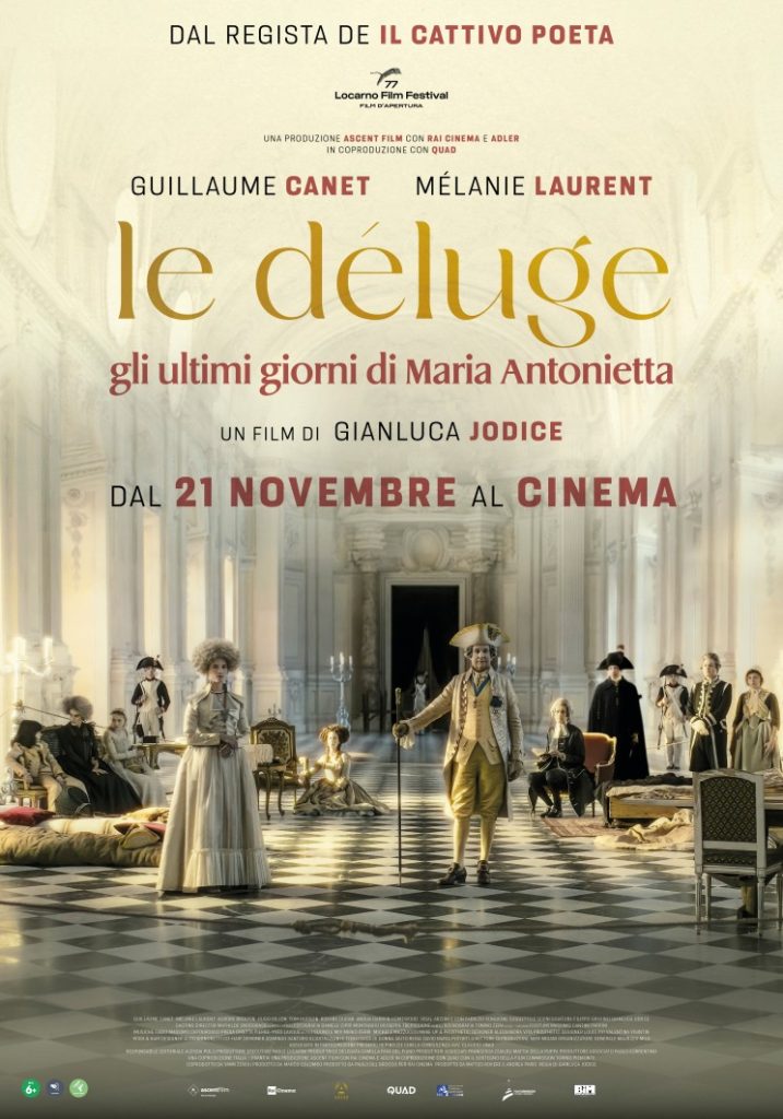 Le Deluge - Gli ultimi giorni di Maria Antonietta, film di Gianluca Jodice poster