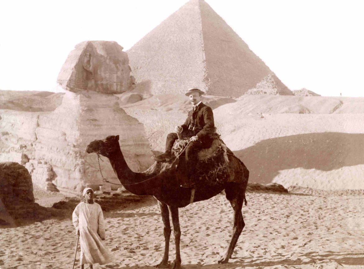 mostra Capitano Luigi Martinotti 1905 foto in Egitto