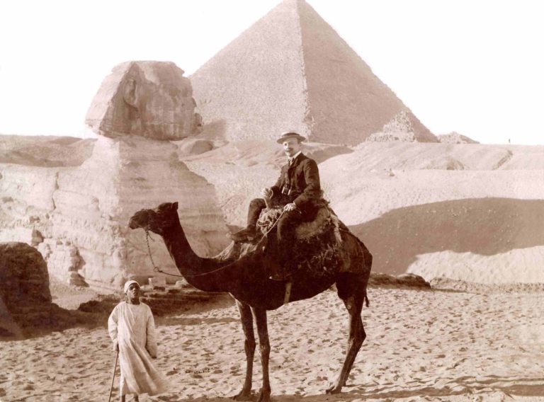 mostra Capitano Luigi Martinotti 1905 foto in Egitto