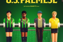 teaser poster U.S. Palmese, film dei Manetti Bros.