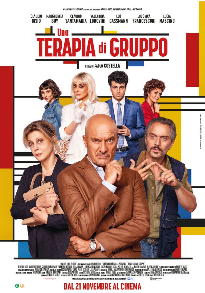 Una terapia di gruppo, film di Paolo Costella poster