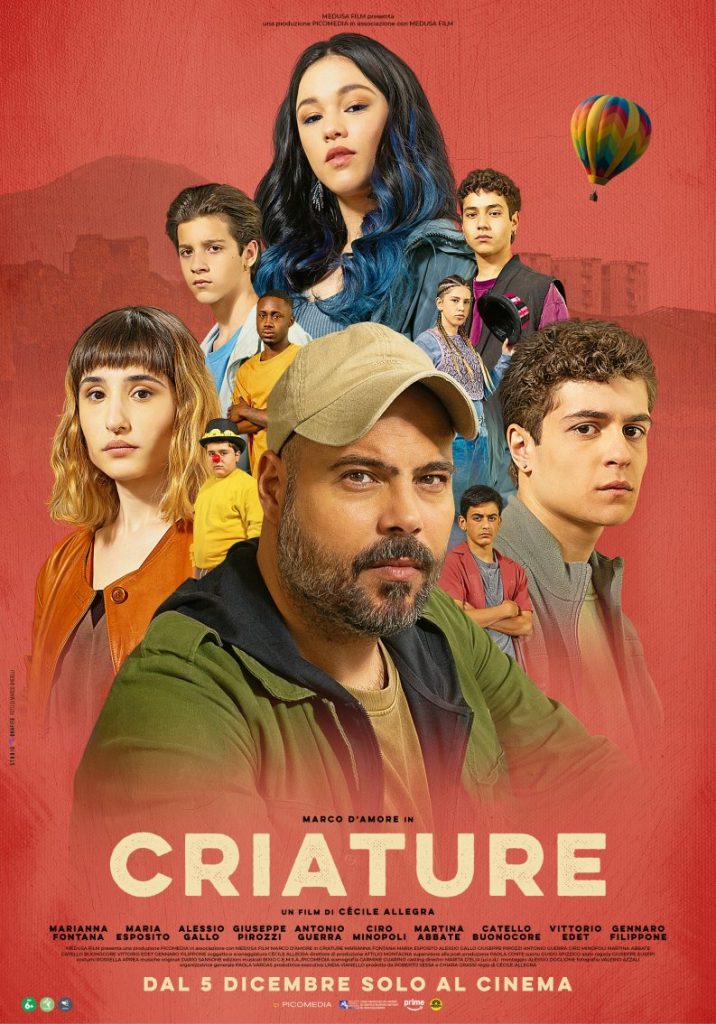 Criature, film di Cécile Allegra manifesto