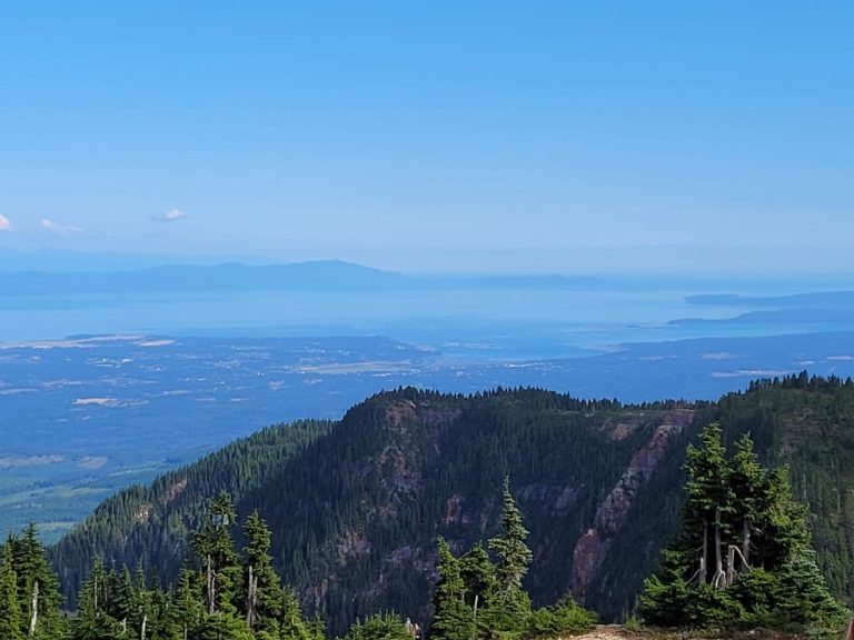 KFN-SFU cultural heritage protection A view of Comox Valley from Mount Washington. Photo by Masterhatch, CC BY-SA 4.0
