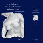 Femminicidio e violenza di genere nell'antica Roma AA. VV.