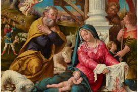 Un'Adorazione dei pastori di Fra Girolamo Bonsignori