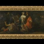 Giuseppe Bazzani, Cristo e i pellegrini sulla via di Emaus