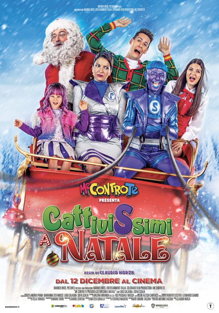 Cattivissimi a Natale, nuovo film di Natale dei Me Contro Te poster