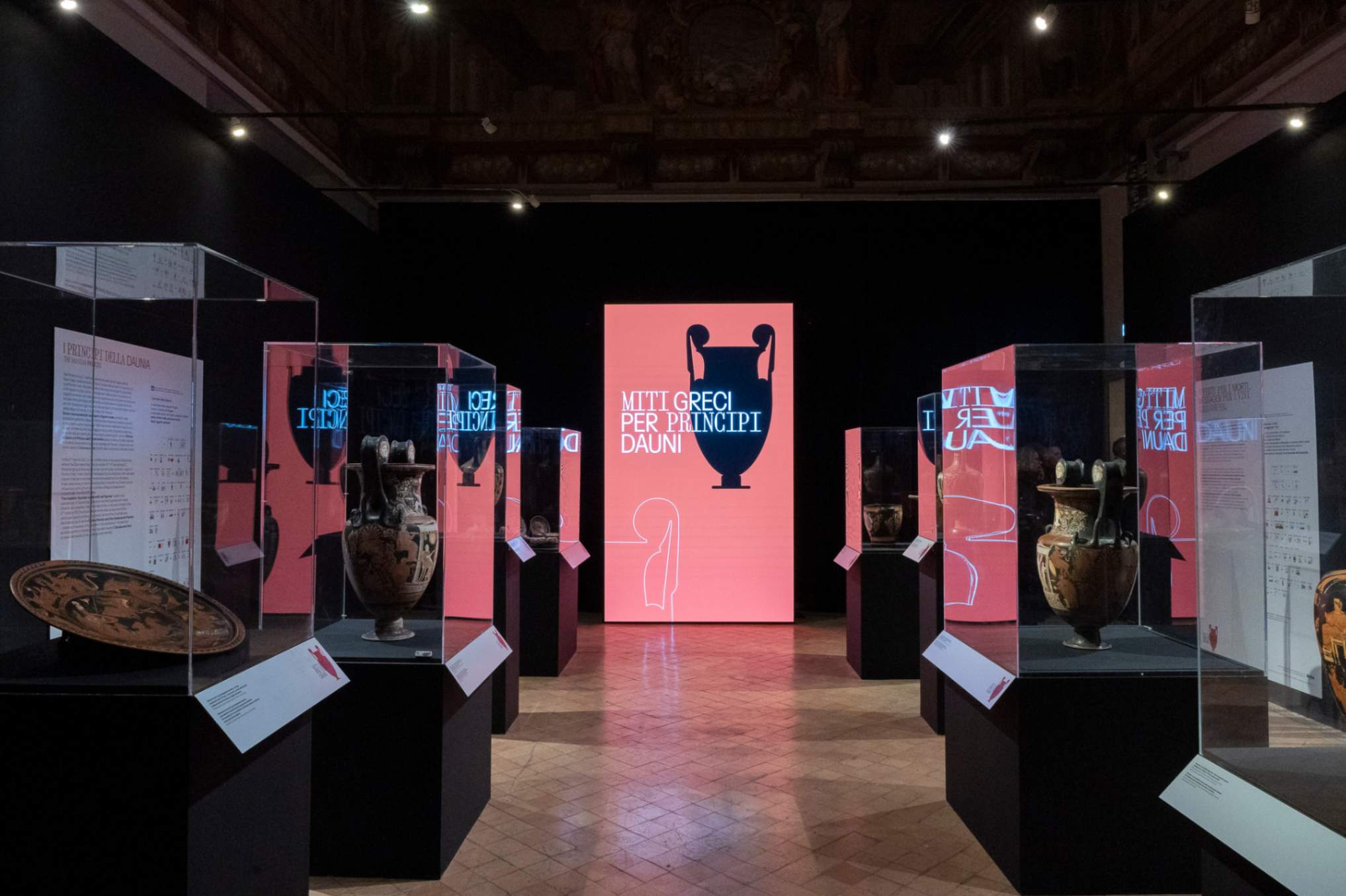 Miti greci per principi dauni, la mostra