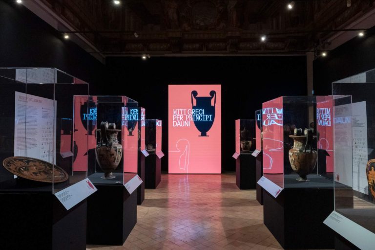 Miti greci per principi dauni, la mostra