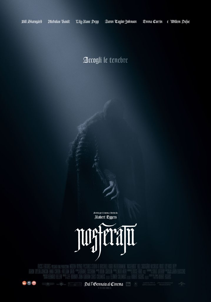 Nosferatu, film di Robert Eggers teaser poster