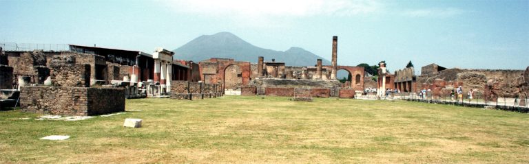 Pompei Pompeii Forum. Picture by Alago
