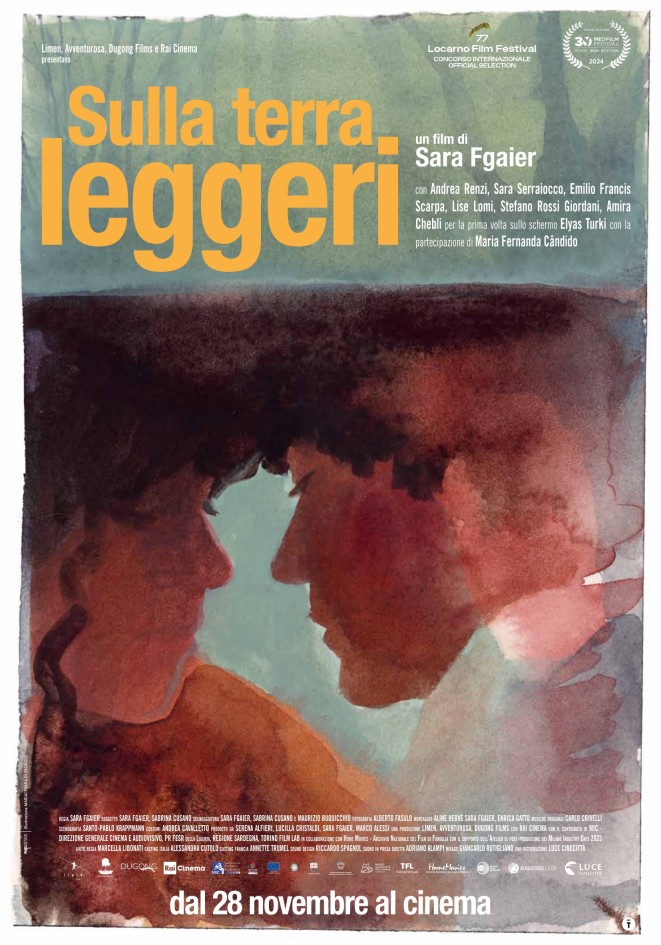 Sulla terra leggeri, film di Sara Fgaier manifesto