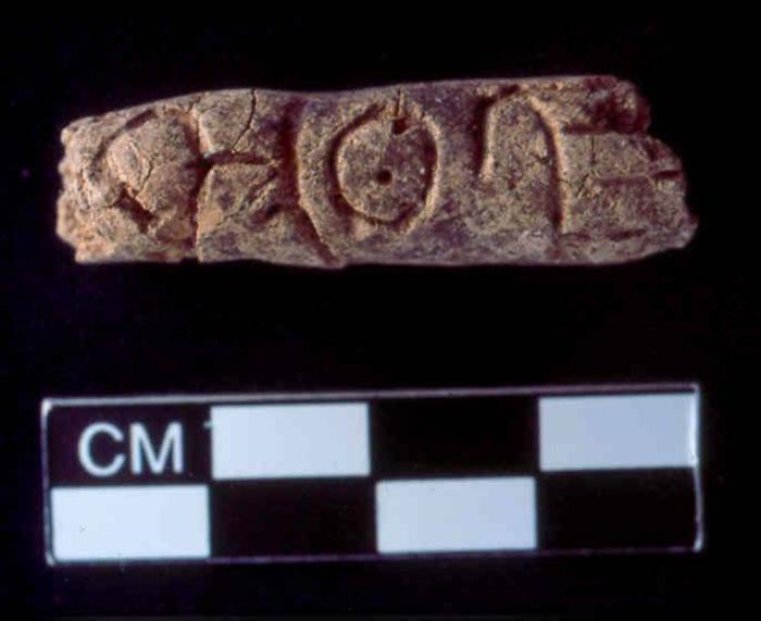 Clay objects roughly the size of fingers were discovered during a dig at the ancient city of Umm el-Marra. The engraved symbols may be part of the earliest known alphabet. Credits: Glenn Schwartz, Johns Hopkins University, CC BY