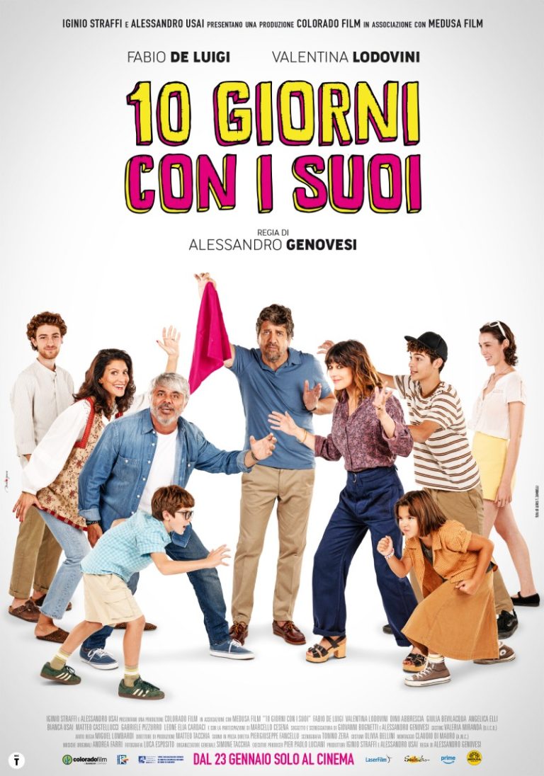 10 giorni con i suoi, film di Alessandro Genovesi manifesto