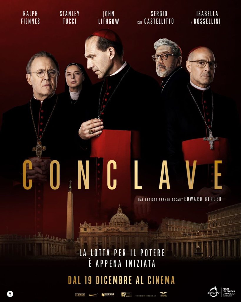 Conclave, film di Edward Berger manifesto